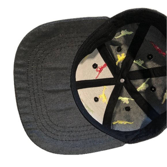 Boutique Kids Dinosaur Baseball Cap Sun Protection Embroidered Colorful Size 1-4 - Picture 6 of 8